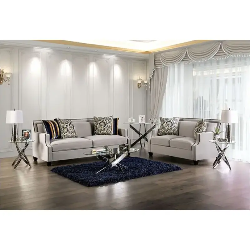 Sm2270-sf Furniture Of America Montecelio Living Room Furniture Sofa