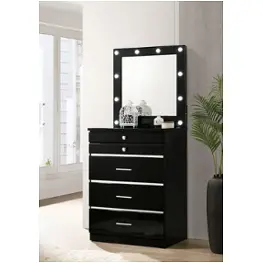 Cm-ac405bk Furniture Of America Destinee Bedroom Furniture Vanitie
