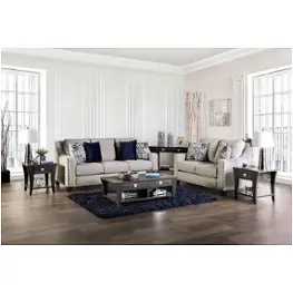 Sm6441-sf Furniture Of America Stickney Living Room Furniture Sofa