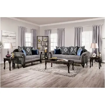 Sm7306-sf Furniture Of America Gustavo Living Room Furniture Sofa