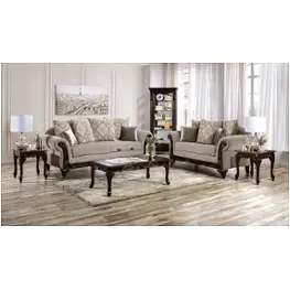 Sm7308-lv Furniture Of America Panozzo Living Room Furniture Loveseat