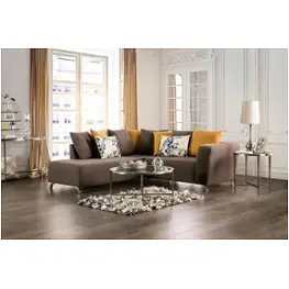Em6750br Furniture Of America Krefeld Living Room Furniture Sectional