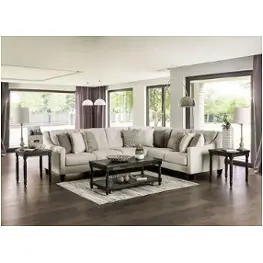 Sm7772 Furniture Of America Waldport Living Room Furniture Sectional