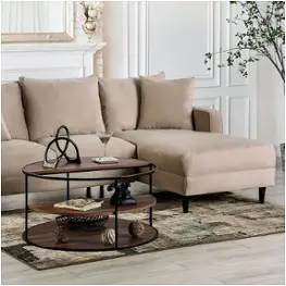 Em6752bg Furniture Of America Living Room Furniture Sectional