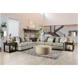 Sm8193-ot Furniture Of America Stephney Living Room Furniture Ottoman
