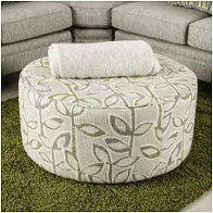 Sm8195-ot Furniture Of America Gardner Living Room Furniture Ottoman