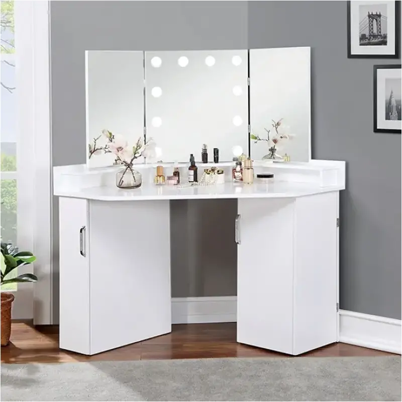 Foa-dk5134wh Furniture Of America Galanthus Bedroom Furniture Vanitie