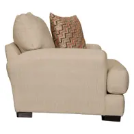 4498-01-1796-36 Jackson Furniture Ava Chair 1/2 - Cashew/lava