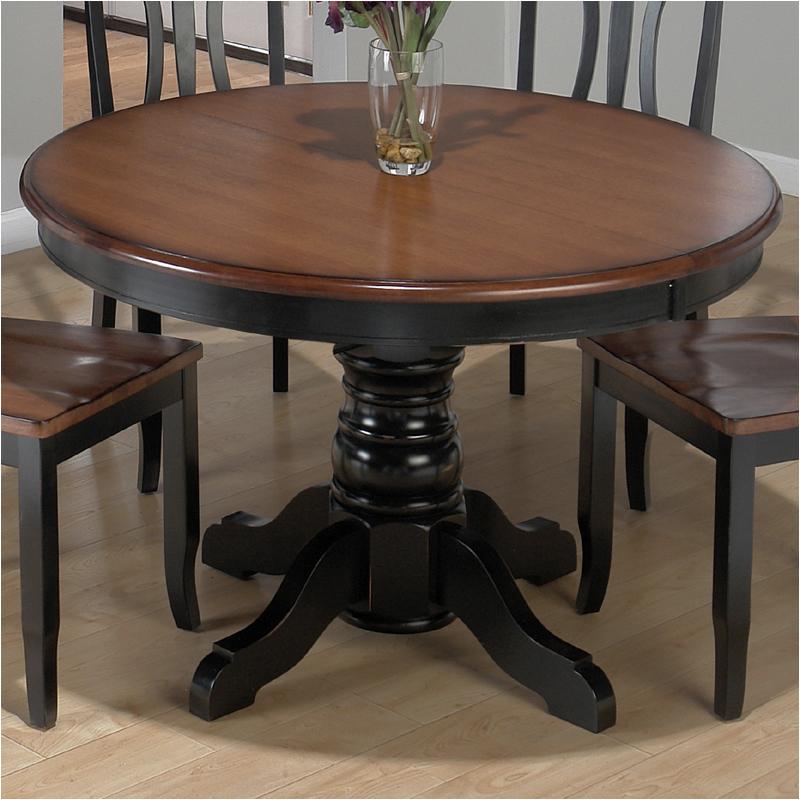 230 66t Jofran Furniture Round To Oval, Round Dining Table With Built In Leaf