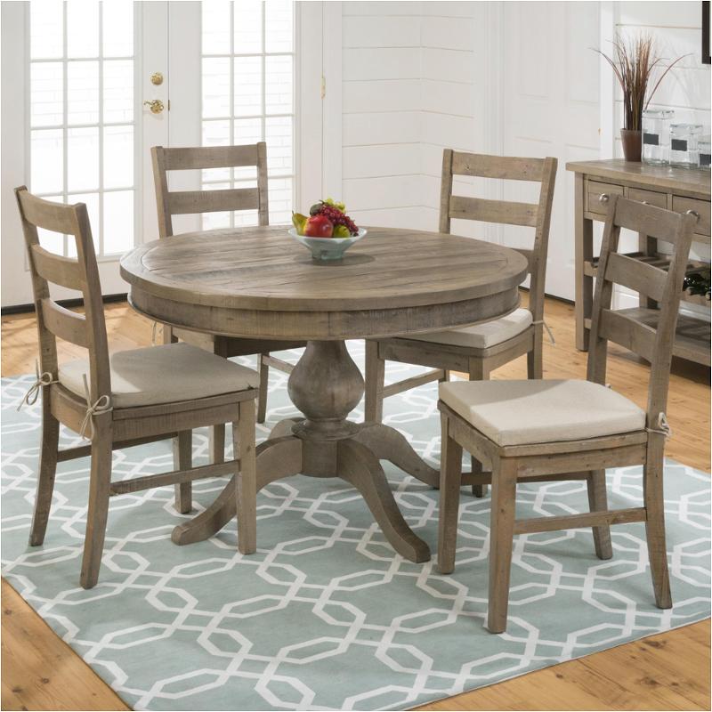 941 66t Jofran Furniture Series, Pine Round Table And Chairs