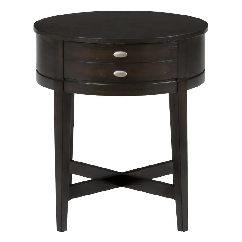 8443 Jofran Furniture 844 Series 22in Round X Base End Table