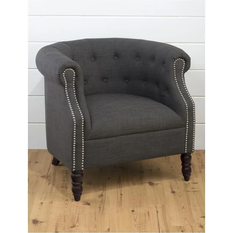 Grace-ch-grey Jofran Furniture Grace Accent Furniture Accent Chair