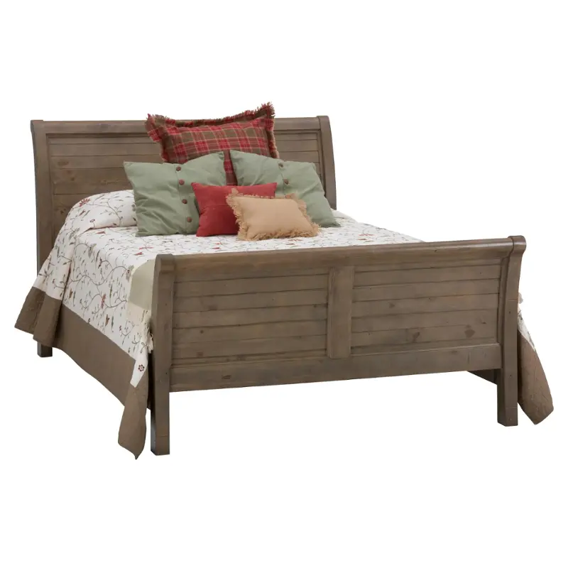 943-85 Jofran Furniture Slater Mill Bedroom Furniture Bed