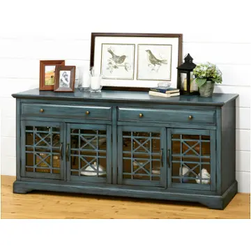 175-60 Jofran Furniture Craftsman - Antique Blue Accent Furniture Credenza