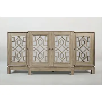 1550-70 Jofran Furniture Casa Bella - Silver Living Room Furniture Tv Console