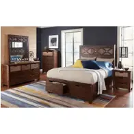 1603-85 Jofran Furniture Painted Canyon Bedroom Furniture Bed