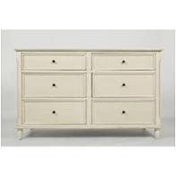 1617 10 Jofran Furniture Avignon Ivory 6 Drawers Dresser