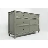 1618-10 Jofran Furniture Avignon - Grey Bedroom Furniture Dresser