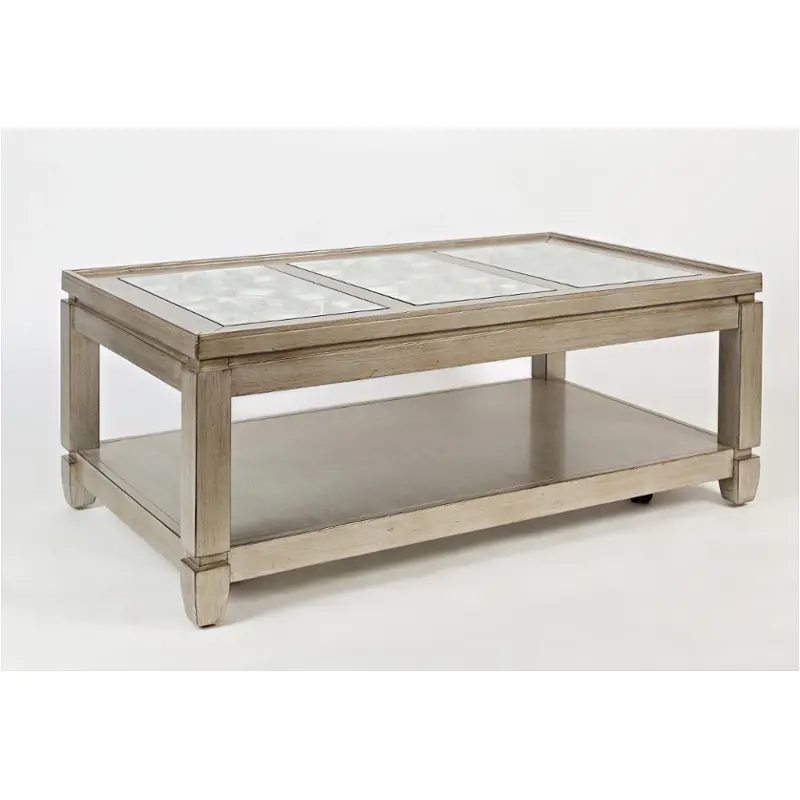 1551-1 Jofran Furniture Casa Bella - Silver Living Room Furniture Cocktail Table