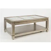 1551-1 Jofran Furniture Casa Bella - Silver Living Room Furniture Cocktail Table