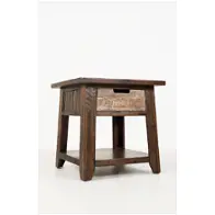 1600-3 Jofran Furniture Painted Canyon Living Room Furniture End Table