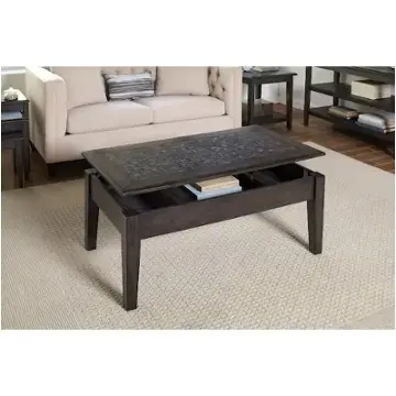 1798-5 Jofran Furniture Grey Mosaic Living Room Furniture Cocktail Table