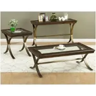 834-1 Jofran Furniture Ashland Pine Living Room Furniture Cocktail Table