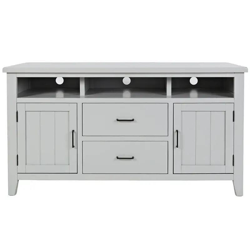 1713-60 Jofran Furniture Dover Point - Grey Home Entertainment Furniture Tv Console