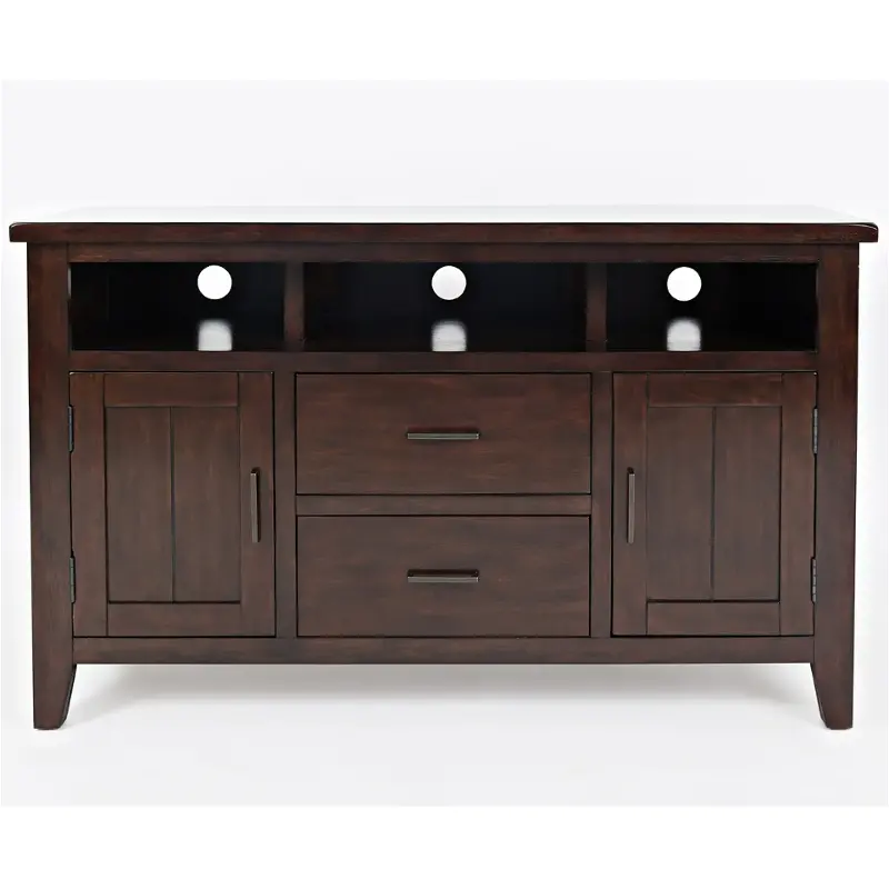 1714-50 Jofran Furniture Dover Point - Birch Cherry Home Entertainment Furniture Tv Console