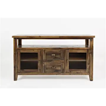 1742-54 Jofran Furniture Artisans Craft - Dakota Oak Home Entertainment Furniture Tv Console