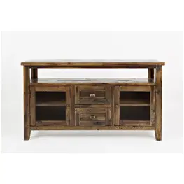 1742-54 Jofran Furniture Artisans Craft - Dakota Oak Home Entertainment Furniture Tv Console