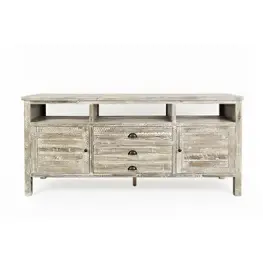 1743-70 Jofran Furniture Artisans Craft - Grey Home Entertainment Furniture Tv Console