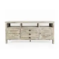 1743-70 Jofran Furniture Artisans Craft - Grey Home Entertainment Furniture Tv Console