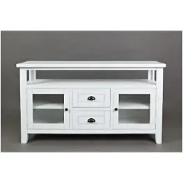 1744-54 Jofran Furniture Artisans Craft - Weathered White Home Entertainment Furniture Tv Console