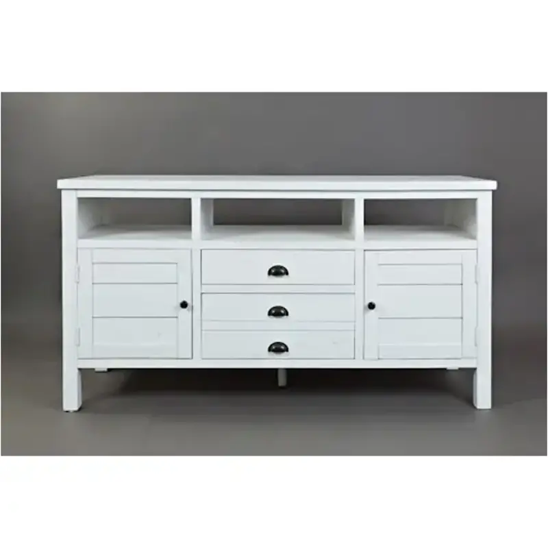 1744-60 Jofran Furniture Artisans Craft - Weathered White Home Entertainment Furniture Tv Console