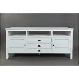 1744-70 Jofran Furniture Artisans Craft - Weathered White Home Entertainment Furniture Tv Console