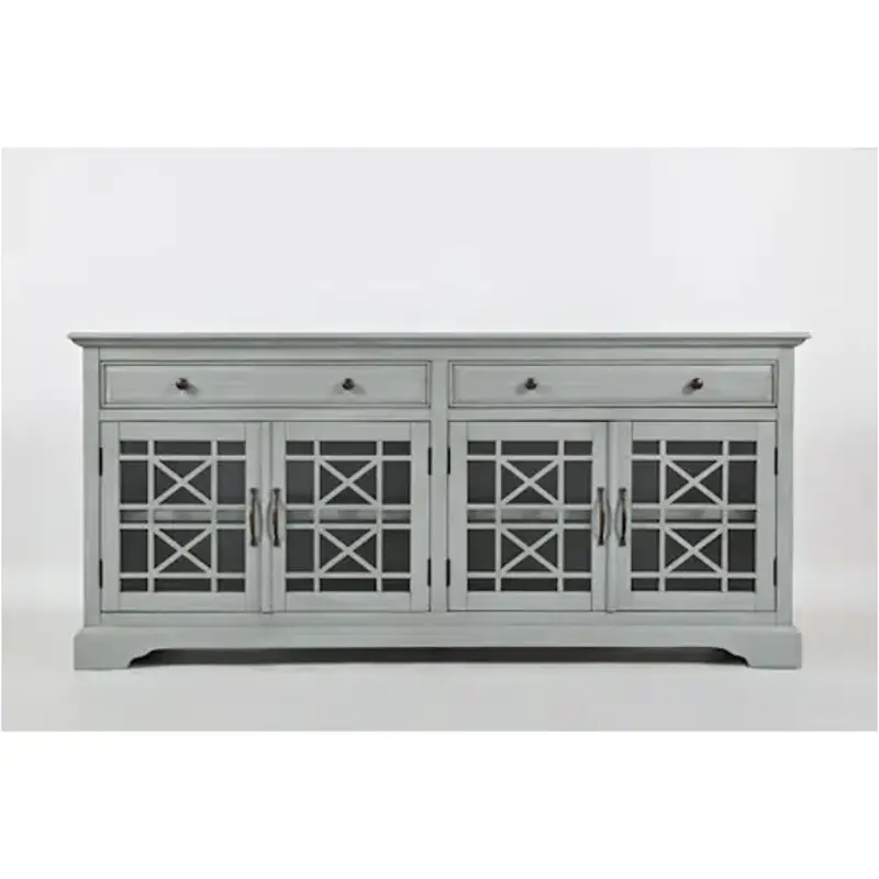 375-9 Jofran Furniture Craftsman - Earl Grey Accent Furniture Entertainment Center