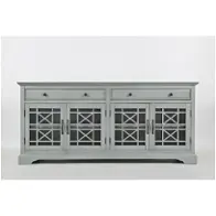 375-9 Jofran Furniture Craftsman - Earl Grey Accent Furniture Entertainment Center