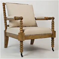Collins-ch-vintage Jofran Furniture Collins Living Room Furniture Accent Chair