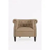 Grace-ch-chestnut Jofran Furniture Grace Accent Furniture Accent Chair