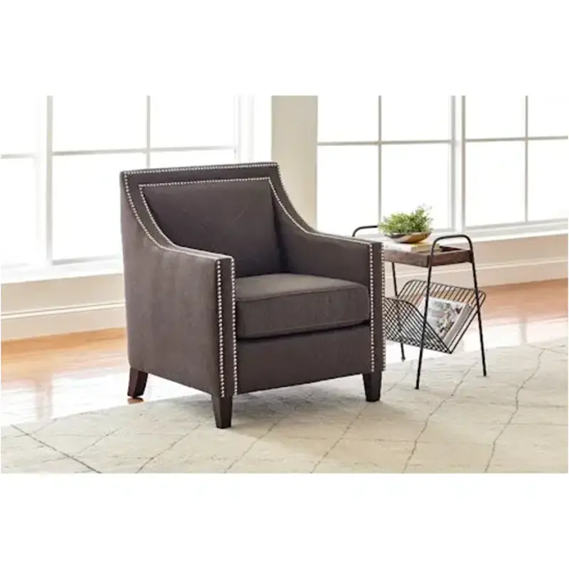 Luca-ch-charcoal Jofran Furniture Luca Accent Furniture Accent Chair