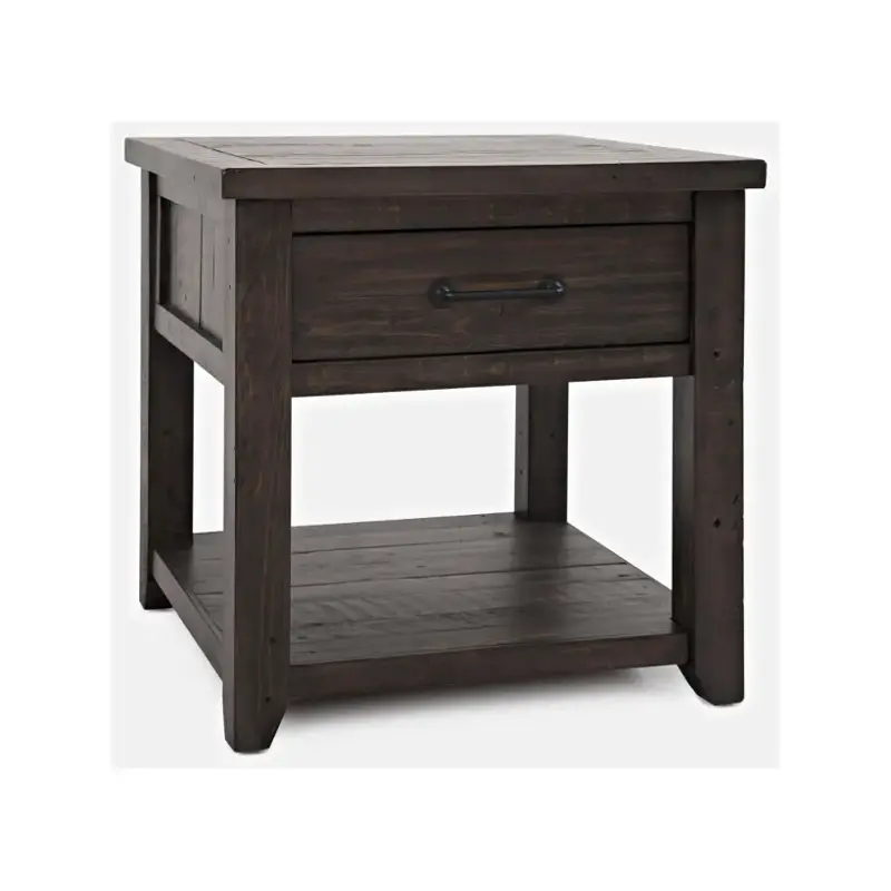 1700-13 Jofran Furniture Madison County - Barnwood Living Room Furniture End Table