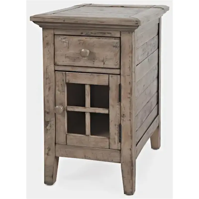 1620-22 Jofran Furniture Rustic Shores - Grey End Table
