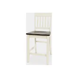 1826-bs393 Jofran Furniture Decatur Lane - White Dining Room Furniture Stool