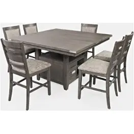 1855-60 Jofran Furniture Altamonte - Brushed Grey Dining Room Furniture Dining Table