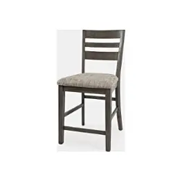 1855-bs420 Jofran Furniture Altamonte - Brushed Grey Dining Room Furniture Stool