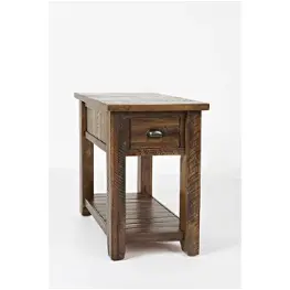 1742-7 Jofran Furniture Artisans Craft - Dakota Oak Living Room Furniture End Table