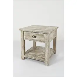 1743-3 Jofran Furniture Artisans Craft - Grey Living Room Furniture End Table