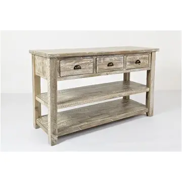 1743-4 Jofran Furniture Artisans Craft - Grey Living Room Furniture Tv Console