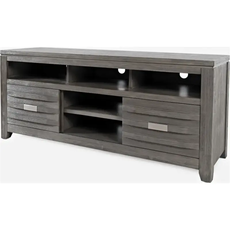 1854-60 Jofran Furniture Altamonte - Brushed Grey Home Office Furniture Entertainment Center